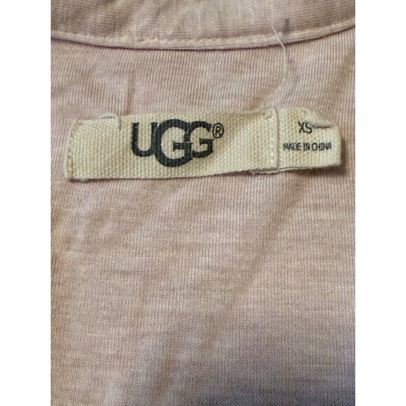UGG Pink Button-Up Pajama Top - Picture 8 of 16